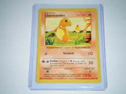 Pokemon Shadowless Base Set CHARMANDER 46/102 Trading Card - Image 1