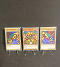 Yu-Gi-Oh Exodia the Forbidden One Full 5 Card Set YGLD Ultra Rare - MP - Image 1