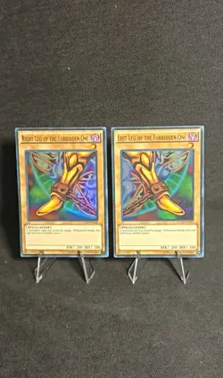 Yu-Gi-Oh Exodia the Forbidden One Full 5 Card Set YGLD Ultra Rare - MP - Image 3