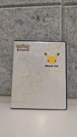 Pokemon Celebrations 25th Anniversary Jumbo Card Binder - defect - Image 1