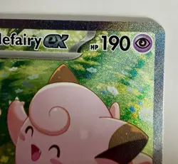 Pokemon TCG Lillie's Clefairy EX Journey Together Sir Card 184/159 NM Condition - Image 3