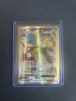 Pokemon TCG Dragonite EX Full Art Ultra Rare Holo Card Evolutions 106/108 XY - Image 1