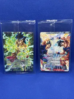 Dragon Ball Super Promo Card Set of 2 Broly & Gogeta P-068 & P-069 New Sealed - Image 2