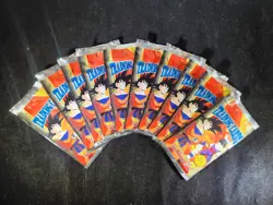 Dragon Ball Z Series 2 Trading Cards - Lot of 10 Sealed Booster Packs - ArtBox - Image 1
