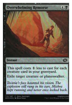 Overwhelming Remorse (Foil) The Brothers' War - Image 1