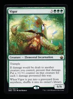 * * 1x Vigor x1 * * Battlebond MTG NM Near Mint - Image 1