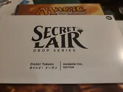 MTG - Oishii! Tokens オイシイ！ トークン Secret Lair Rainbow Foil Edition - Image 1