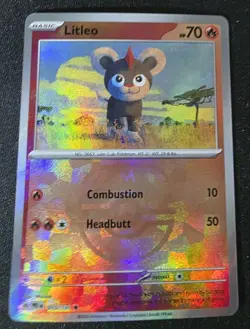 LITLEO 015/131 MASTER BALL HOLO PRISMATIC EVOLUTIONS POKEMON NM - Image 1