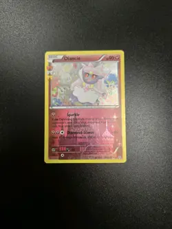 Pokemon TCG Diancie RC22/RC32 Holo Generations Radiant Collection 2016 - Image 3