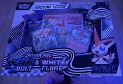 Pokemon TCG Victini Illustration Collection Box Black Bolt & White Flare sealed - Image 1