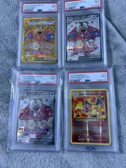 PSA 9 MINT ✨ Pokemon 🔥 Charizard 11/108 XY Evolutions Reverse Holo Rare bundle - Image 1