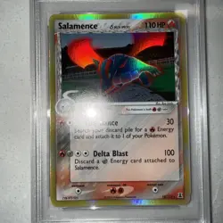 2005 POKEMON EX SALAMENCE-HOLO DELTA SPECIES PSA #14 GEM MT 10 - Image 3