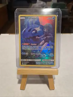 Wishiwashi Art Rare 240/236 Pokemon Cosmic Eclipse Holo NM - Image 1