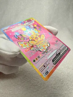 Pokemon Pikachu ex 277/217 SIR Ascended Heroes (ASC) Tera Full Art Pristine - Image 3