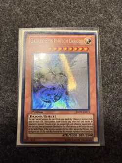 Galaxy-Eyes Photon Dragon PHSW-EN011 Ghost Rare 1st Ed Yugioh - Image 2