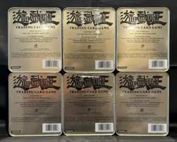 YUGIOH 2003 COLLECTOR 6 TINS, Factory Sealed - Image 2
