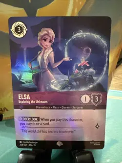 Disney Lorcana Whispers in the Well | Elsa Exploring the Unknown ✨EPIC✨208/204 - Image 1