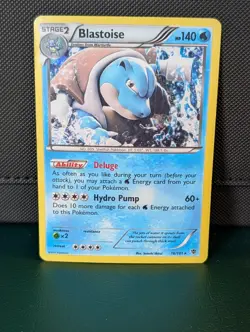 Blastoise 16/101 - Pokemon Plasma Blast Holo Rare Card - Image 1