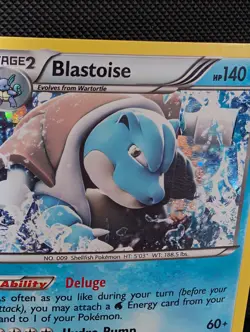 Blastoise 16/101 - Pokemon Plasma Blast Holo Rare Card - Image 3