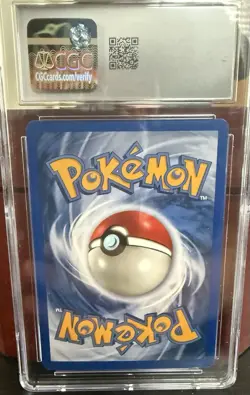 Treecko 2003 Black Star Promos 003 Pokemon League Card CGC - Image 2