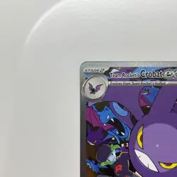 🔥 Team Rocket’s Crobat ex #234/182 SIR NM | Destined Rivals - 2025 Pokemon Card - Image 4