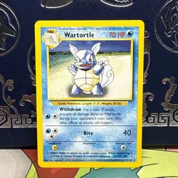 WARTORTLE - 42/102 - Base Set - 4th Print - 1999-2000 - Pokemon Card - NM/M - Image 1