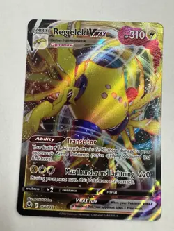 Regieleki VMAX 058/195 Silver Tempest Ultra Rare Pokemon Card Mint NM - Image 3