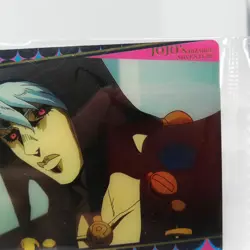 16 Risotto nero JoJo's Bizarre Adventure Golden Wind JAPAN ANIME Plastic card - Image 3