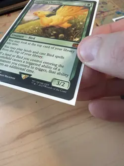 Magic: The Gathering Final Fantasy Traveling Chocobo Regular Card #210 - Image 3