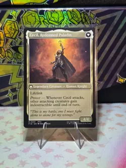 MTG Cecil, Dark Knight NON-FOIL NM 91 FINAL FANTASY Magic the Gathering - Image 2