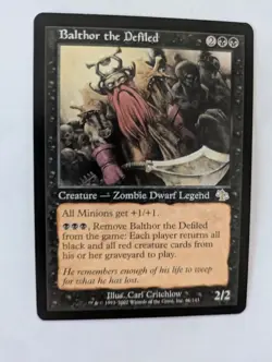 Balthor the Defiles Judgement MTG NM Free shipping with tracking - Image 1
