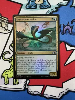Skyserpent Seeker x1 Mtg Foil Aetherdrift - Image 1