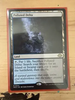 Magic: The Gathering Polluted Delta Modern Horizons 3 NM Condition - Image 1