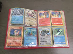 Pokemon Card Bulk Lot ~7lb Pokemon Cards TCG - Binder has Damaged-MP Holos - Image 3