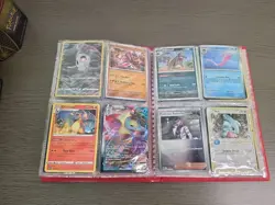 Pokemon Card Bulk Lot ~7lb Pokemon Cards TCG - Binder has Damaged-MP Holos - Image 5