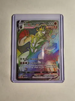 Single Strike Urshifu Vmax 167/163 Battle Styles Rainbow Hyper Rare Pokemon NM - Image 1