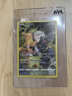 Pokemon Pikachu TG05/TG30 Swsh11: Lost Origin Trainer Gallery Ultra Rare NM - Image 1