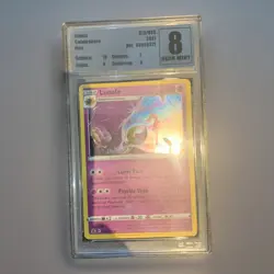POKEMON 2021 CELEBRATIONS LUNALA HOLO 015/025 card psa platinum 8 graded - Image 1