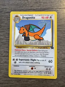1999 Pokemon The First Movie Dragonite Promo 05/53 Wotc Promo Regular - Image 1