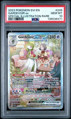 2023 POKEMON SVI EN-SCARLET & VIOLET #245 GARDEVOIR EX PSA 10 - Image 1