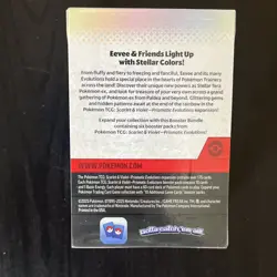 Pokemon Scarlet & Violet Prismatic Evolutions Booster Bundle 6 Packs English - Image 2