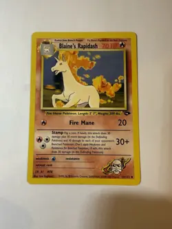 Pokemon TCG Gym Challenge Bundle Lt. Surge’s Rattata Venonat & Rapidash - Image 2