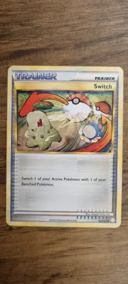 Switch - Pokemon TCG - LP - Uncommon - HeartGold & SoulSilver - Free UK P&P - Image 1