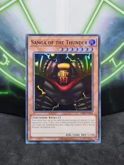 Yugioh Sanga Of The Thunder MRD-EN025 Super Rare NM - Image 1