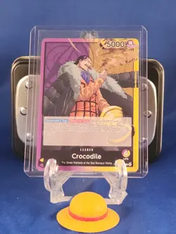 Crocodile - OP04-058 - Leader - English - Near Mint - One Piece CCG - Image 1