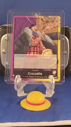 Crocodile - OP04-058 - Leader - English - Near Mint - One Piece CCG - Image 2