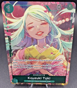 Bandai Kouzuki Toki OP02-031 Paramount War Box Topper Foil Blocker Uncommon - Image 1