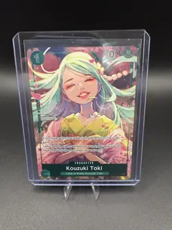 Bandai Kouzuki Toki OP02-031 Paramount War Box Topper Foil Blocker Uncommon - Image 3