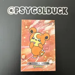 Pokemon Peru Database Card Teddiursa - Image 1