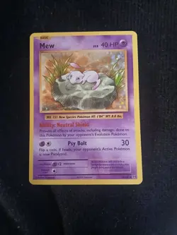 Mew 53/108 XY - Evolutions Holo Rare Pokemon Card | NM Never Played - Image 1